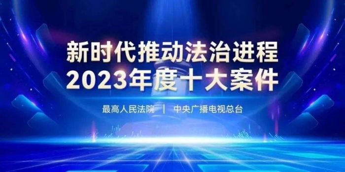 糊了麻将川金象“蜜胺”案入选“2023年度十大案件”(图1)